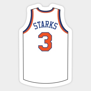 John Starks New York Jersey Qiangy Sticker